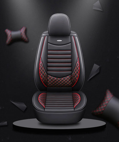 Car Seat Cover For Ford Focus Mondeo MK4 Fiesta Kuga Edge Fusion Full Set Styling Universal Auto Leather Interior Accessories Endium