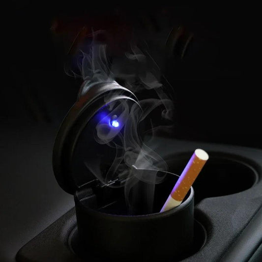 Portable Car LED Ashtray Universal Auto Ashtray Cigarette Ash Holders Cup Car Interior Decor Auto Accessories Interior Endium